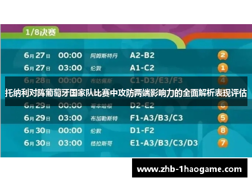 托纳利对阵葡萄牙国家队比赛中攻防两端影响力的全面解析表现评估